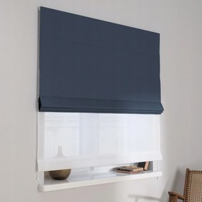 Kész Római roló Duo 140x180cm kék