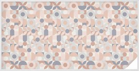 Ablaküveg fólia Adatvédelem Absztrakt mozaik 200x100 cm