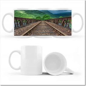 Nyomott mintĂĄs bögre VasĂști hĂd