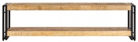 tömör mangófa TV-szekrény 150 x 30 x 40 cm