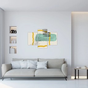 Kép - Absztrakt lapok N⁰2 (90x60 cm)