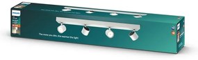 Philips 56244/31/P0 - LED Szabályozható spotlámpa STAR 4xLED/4,5W/230V