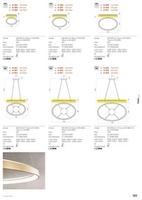 Redo 01-3808 - dimmelhető LED mennyezeti lámpa NOBU LED/60W/230V fekete