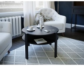 RINO fekete dohányzóasztal