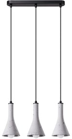 Sollux SL.1225 - Csillár zsinóron REA 3xE14/12W/230V beton