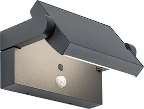 Brilagi -LED Napelemes érzékelős fali lámpa ANKLE LED/10W/3,7V 3000K IP65