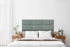 Kárpitozott panel - Téglalap - 80x20cm Szín: Bor