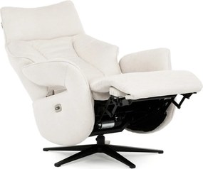 Elektromos relax fotel krém szövet TV-B3973 CRM2