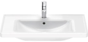 Duravit 2367800000 - Falra szerelhető D-NEO mosdó 80x48 cm, kerámia, fényes fehér