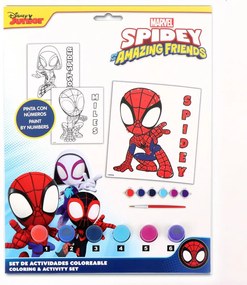 Pókember Spidey Friends számos kifestő szett
