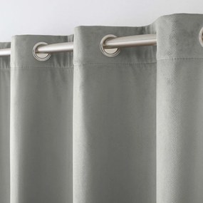Szürke bársony termo függöny 140x260 cm Polarchic – douceur d'intérieur