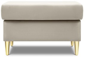 Bézs bársony lábtartó Kyoto – Cosmopolitan Design