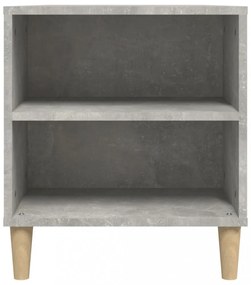 betonszürke szerelt fa TV-szekrény 102 x 44,5 x 50 cm