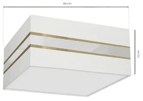 Mennyezeti lámpa ULTIMO 2xE27/60W/230V fehér