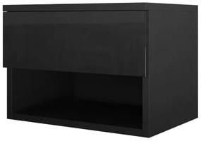 Éjjeliszekrény NECE 32x45 cm fekete