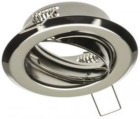 Lámpa Mennyezeti lámpatest PARMA III, IP20, kör, fekete króm, szögbeállítás