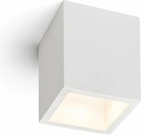 Rendl Jack Sq mennyezeti lámpa, gipsz GU10 50W, festhető, fehér