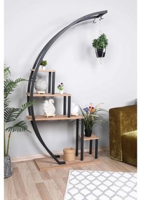 Virágállvány GARDEN 180x85 cm barna/fekete