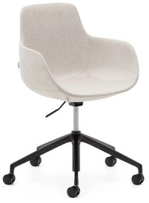 Bézs irodai szék Tissiana – Kave Home