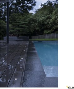 SLV 228332 POWER TRAIL LITE Kültéri Talajba Építhető Lámpa Rozsdamentes acél LED IP67