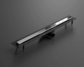 ambro D'oro lineáris lefolyó EZÜST FÉNYES borítással 700mm