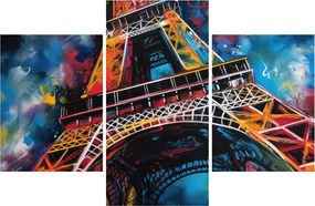 Kép - Az Eiffel-torony festménye II. (90x60 cm)