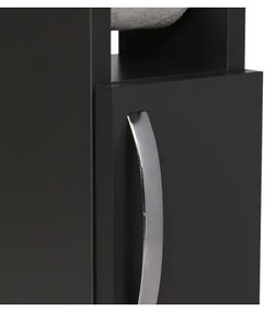 Szekrény WC-papír tartóval STAR 65x15 cm antracit