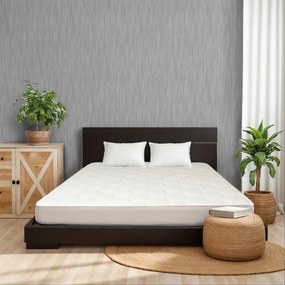 Zambaiti Parati Casa Chic Taccato ezüst fényes foltos vlies tapéta – Z20102