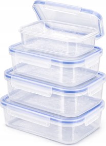 Smukee Ételtároló dobozok 4 db-os szett 600-3200 ml 840
