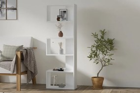 Nebu könyvespolc, fehér, 52 cm
