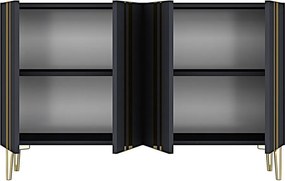 Mia 120 - Anthracite, Gold