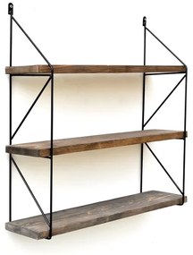 Fali polc 60x55 cm fenyő