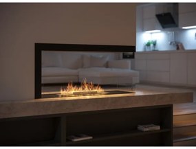 InFire - Sarok BIO kandalló100x50 cm 3kW bifaciális