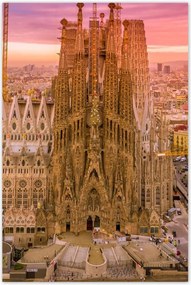 Poszterek 60x90 Napsütéses nap Barcelona