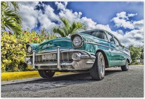 Poszterek 155x105 Kubai autó