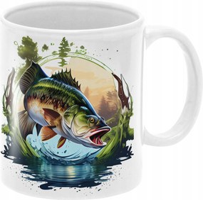 Gyönyörű Bögre Horgászoknak Születésnapi Ajándék Halaknak 330 ml Csomagolás