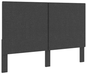 sötétszürke szövet fejvég 160 x 200 cm
