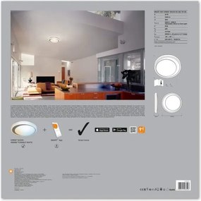 Ledvance - LED Dimmelhető mennyezeti lámpa SMART + MOON LED/32W/230V Wi-Fi
