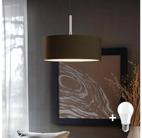 Eglo - LED TUNJA lógólámpa 1xE27/60W/230V barna