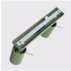 Zöld spotlámpa 6x30 cm Etna – Sollux