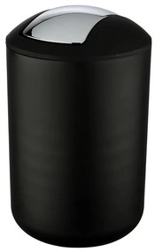 WENKO 21212100 - BRASIL kosár 19,5x31 cm fekete/fényes króm