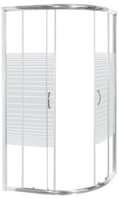 Madera 100x80 univerzális íves zuhanykabin tálca nélkül