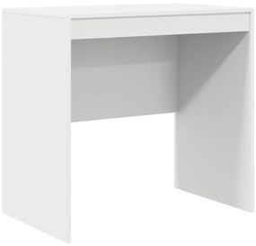Asztal Fehér 80x50x76 cm Mérnöki fa