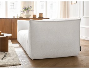 Fehér buklé kanapé 242 cm Giorgia – Bobochic Paris