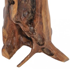 tömör tíkfa dohányzóasztal 40 x 40 cm