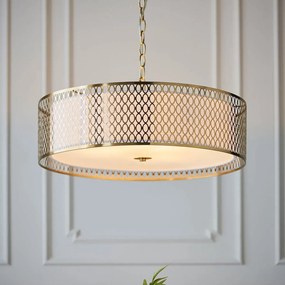 Endon glamour modern függeszték cordero fehér arany matt üveg end101569