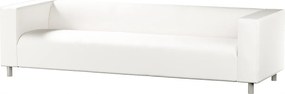 Dekoria Klippan 4 személyes kanapé huzat Ikea fehér