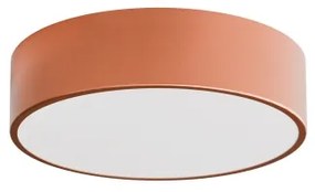 Kültéri mennyezeti lámpa érzékelővel CLEO 2xE27/24W/230V á. 30 cm réz IP54