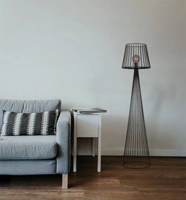 KAJA K-4643 SOUL BLACK Fekete Színű Állólámpa 1xE27 15W IP20