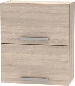 Billenő felsőszekrény 2DV, tölgy sonoma, NOVA PLUS NOPL-008-VH
